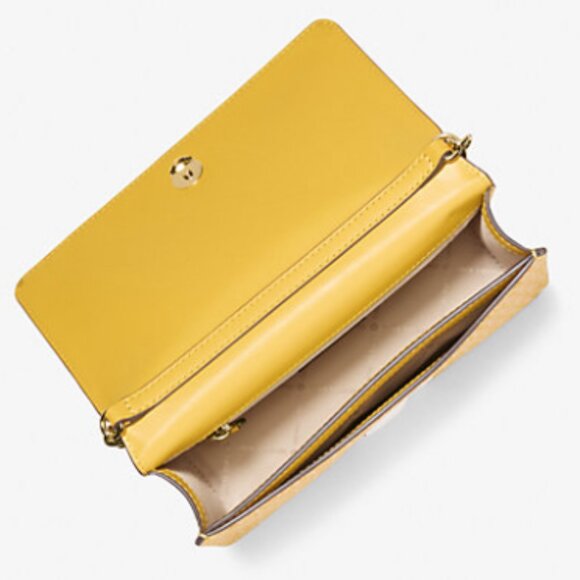 Michael Kors Jet Set Medium Signature Logo Crossbody Bag NWT - Picture 2 of 3